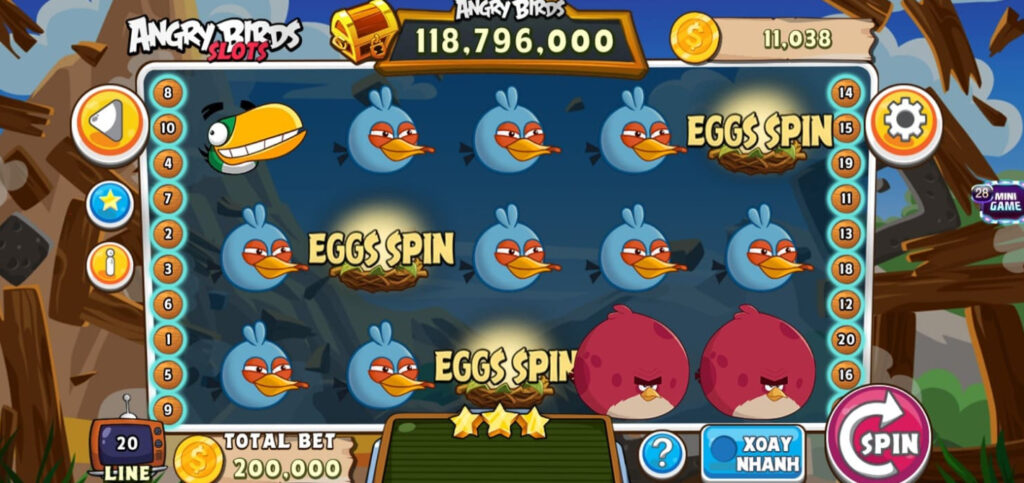Tìm hiểu về Nổ Hũ Angry Birds