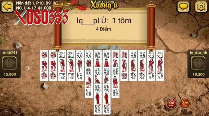 Nguyên tắc của trò chơi bài Chắn