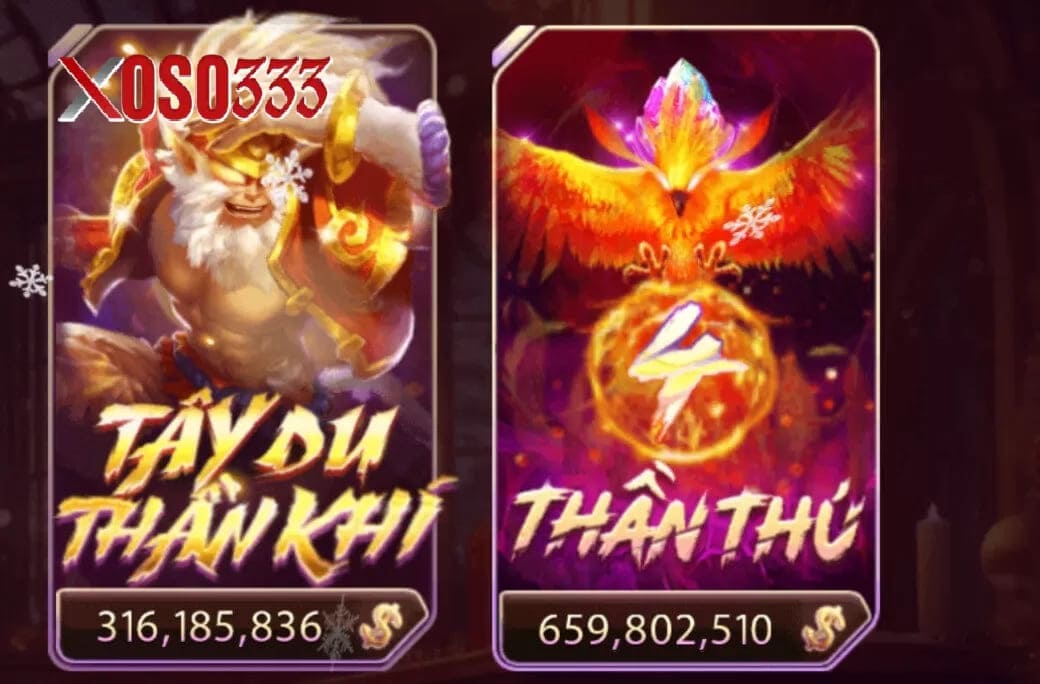 Game Nổ Hũ 4 Thần Thú hấp dẫn