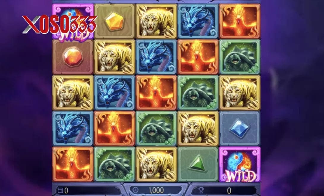 Tính thưởng nổ hũ Xoso333 4 thần thú