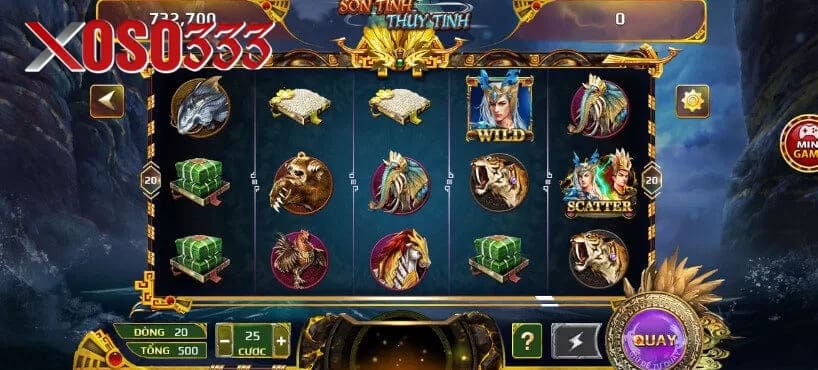 Cách chơi Nổ Hũ Sơn Tinh Thuỷ Tinh